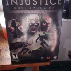 Dc Injustice Gods Among Us Collector's  edition Status