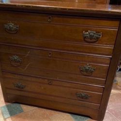 Solid Cherry Wood Dresser