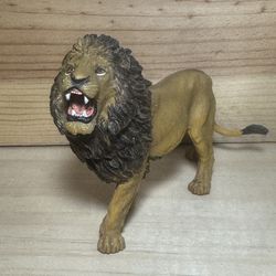 PAPO Wild Animal Kingdom Roaring Lion (#50157) Toy Figure Like Schleich #scrappy