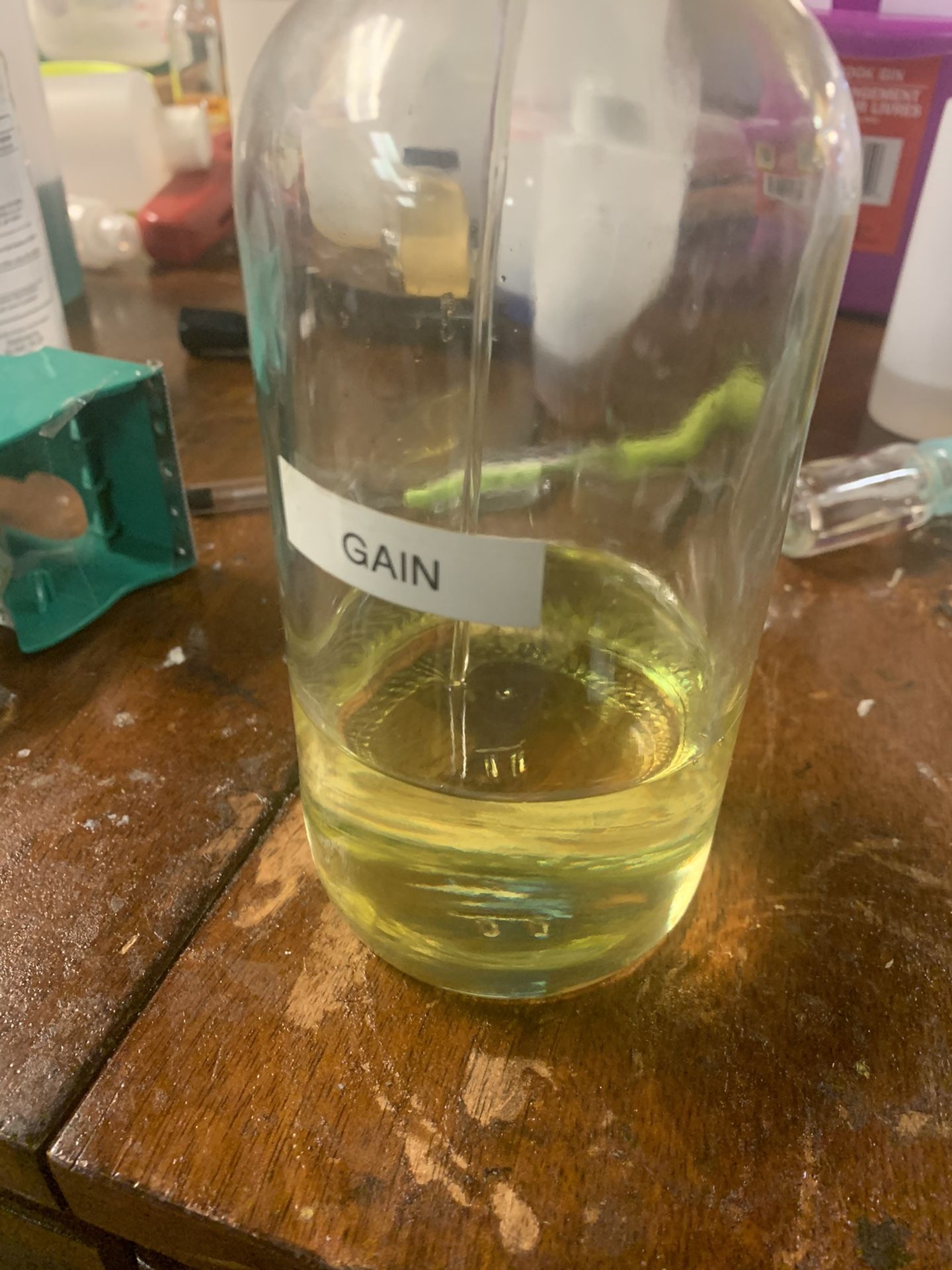 Gain fragrances oil
