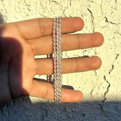 925 Silver Rope Chain 24 Inches