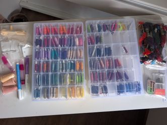 Cross stitch & Embroidery Lot - New & Used