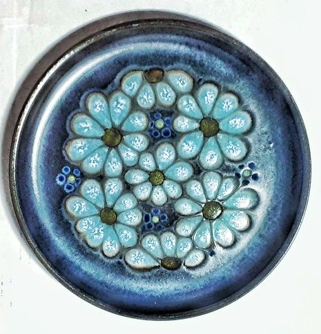 McM Mid Century Flower Power Denby KISMET 10" + Dinner Plate (More Avail)