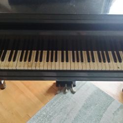 Free!!!! Baby Grand Piano// Few Nicks/ Needs Tuning/ Keys Need Good Cleaning/..You Haul Away And It's Yours For Free! Great Piece For A Music School.