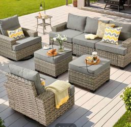 Patio furniture set outdoor new in the box