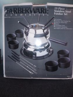 Fondue Set/ Chocolate/ Nacho cheese warmer