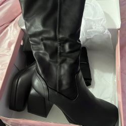 Brand New Knee High Boots Size 6