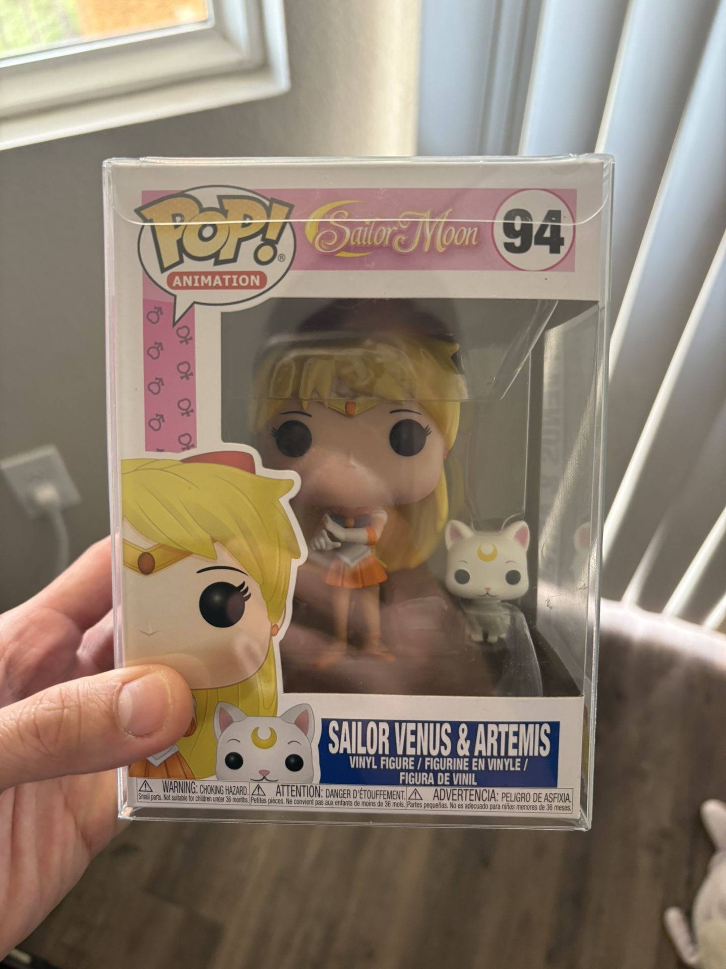 Funko Pop! Vinyl: Sailor Moon - Sailor Moon - Venus w/ Artemis #94