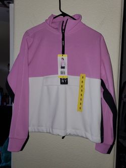 DKNY Sweater Purple/white