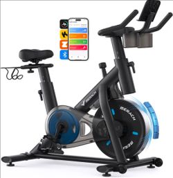 Magnetic Friction Stationary Bike for Home with APP