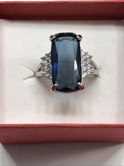 Size 10 Sterling Silver Ring