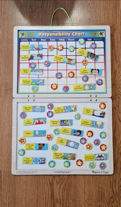 Melissa and Doug Responsibility Chart.