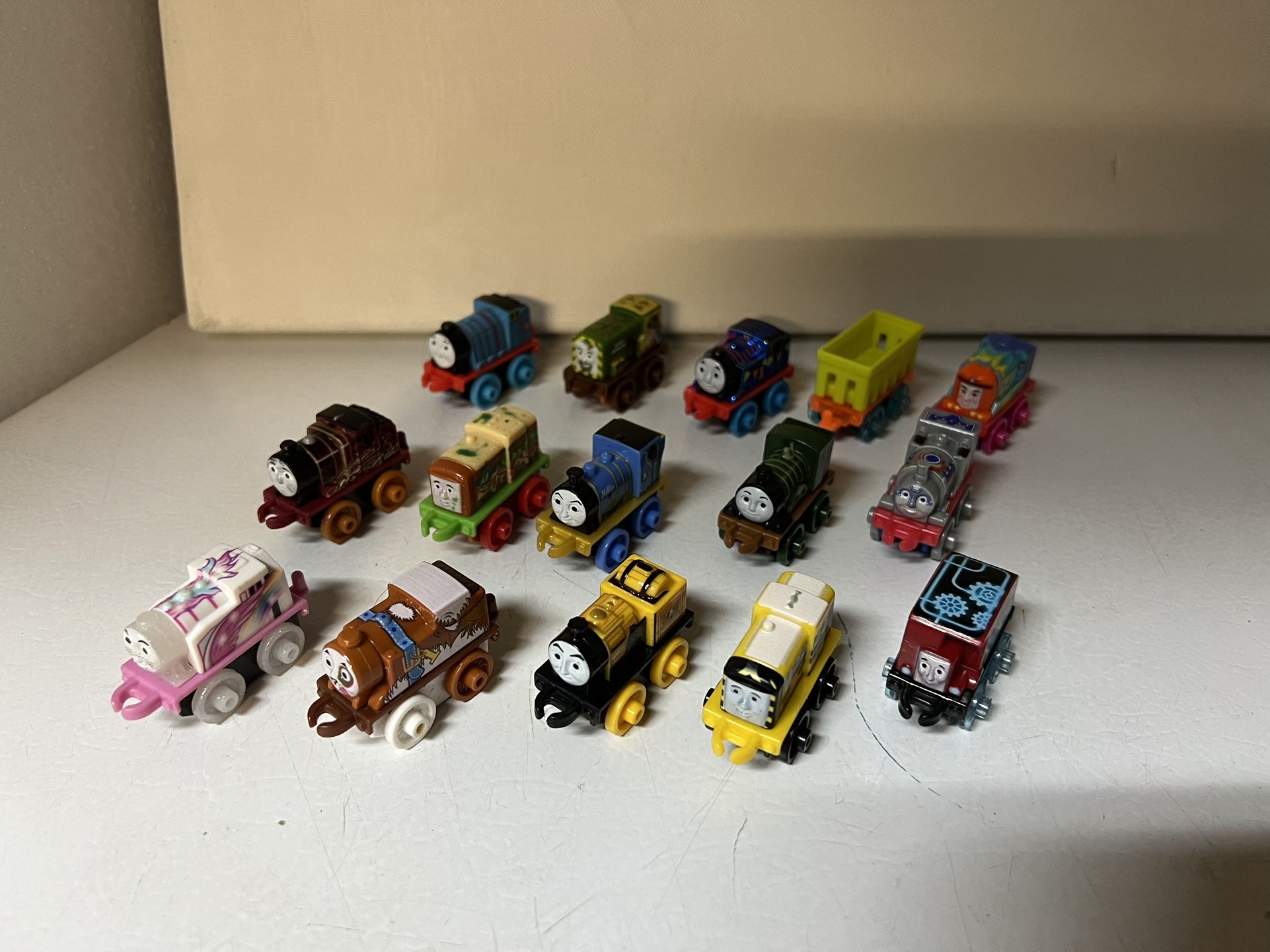 Thomas the Train & Friends Cars Engines Minis Lot 15 Total