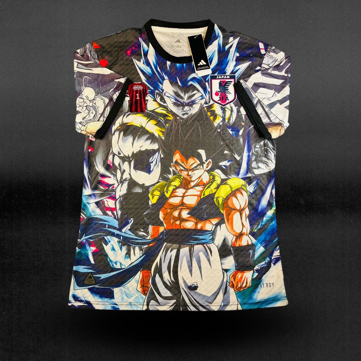 Japan player edition fit Jersey Dragon ball edition slim fit size XL smaller fit