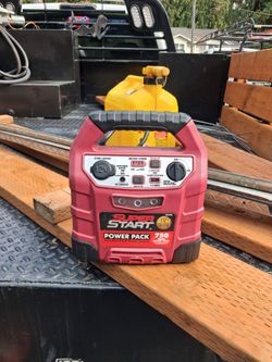 Jump starter, like new.