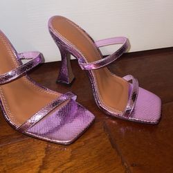 Purple ASOS Heels