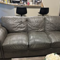 Leather Sofa and Love seat