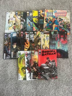 A Group of DC Comics