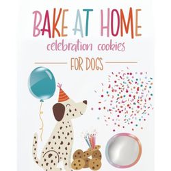 Bake at Home Celebration Cookies Carob Dog Treat, 12-oz bag

