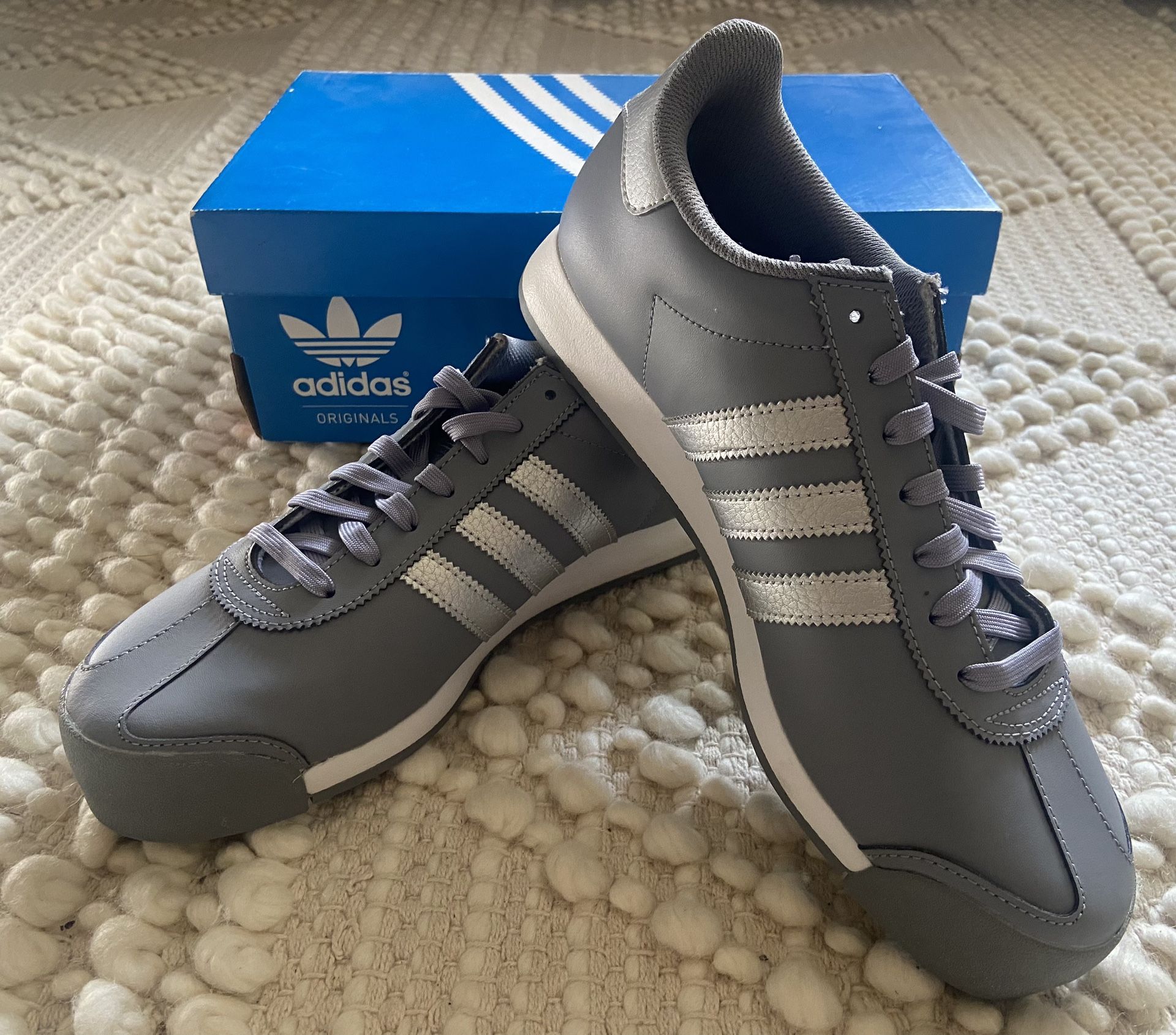 Men’s Adidas Original Samoa Gray/silver
