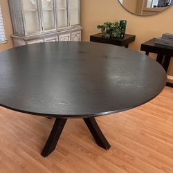 Designer Dining room Table + 2 End Tables 