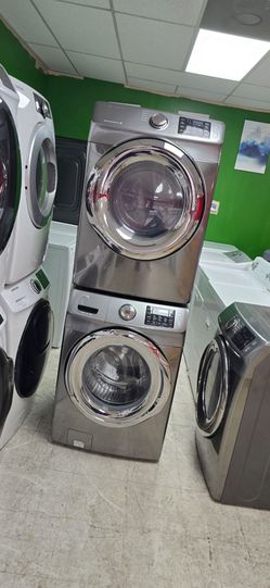 Washer and dryer samsung stacables electric