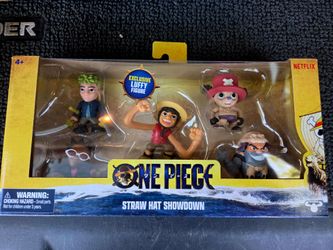 One Piece Straw Hat Showdown Figure 5-Pack Moose Toys Netflix Exclusive Luffy