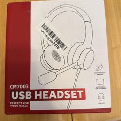 Masajoy USB Headset With Microphone For Pc