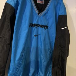 Vintage Nike Carolina Panthers Reversible Windbreaker