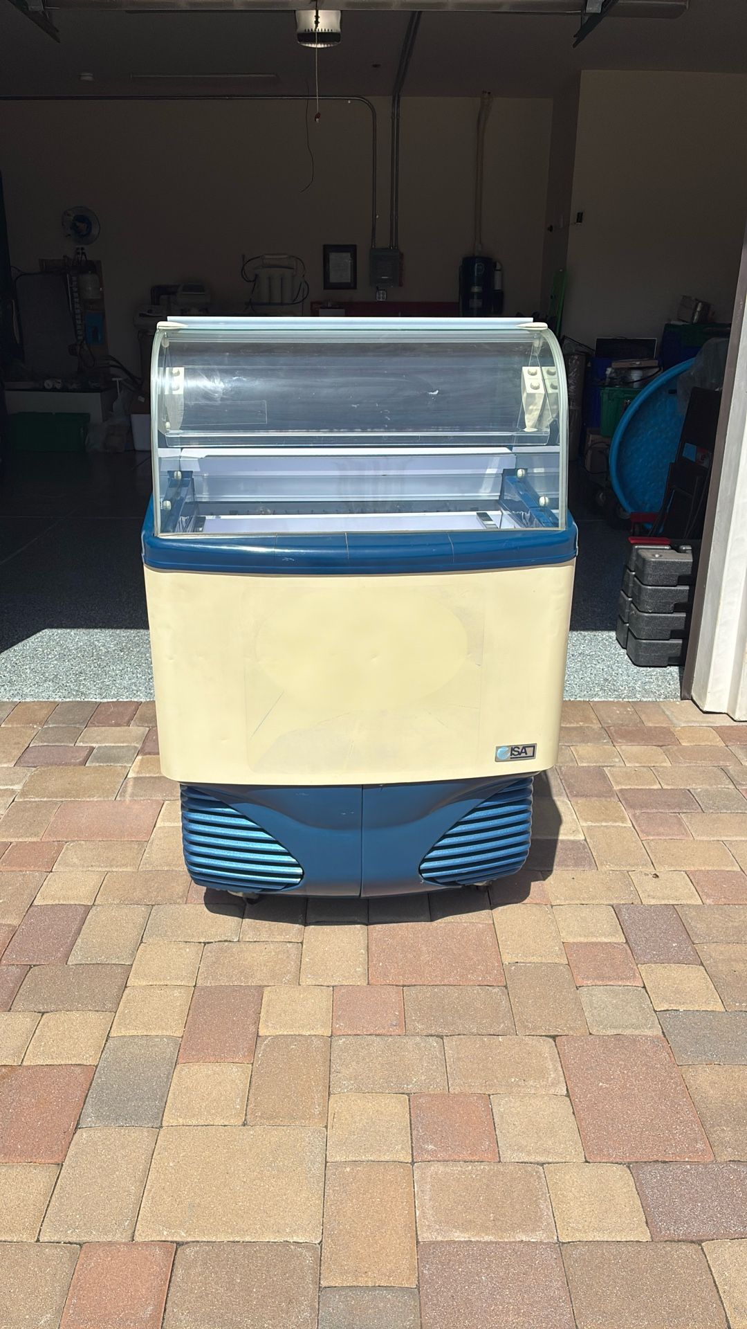 Gelato Refrigerated Display Case ISA Samoa 4