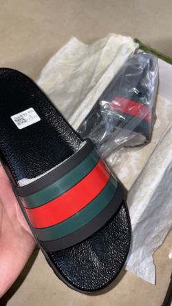 100% Authentic Gucci Slides | Size 44 | Brand New | Available Now. Serious inquiries only.