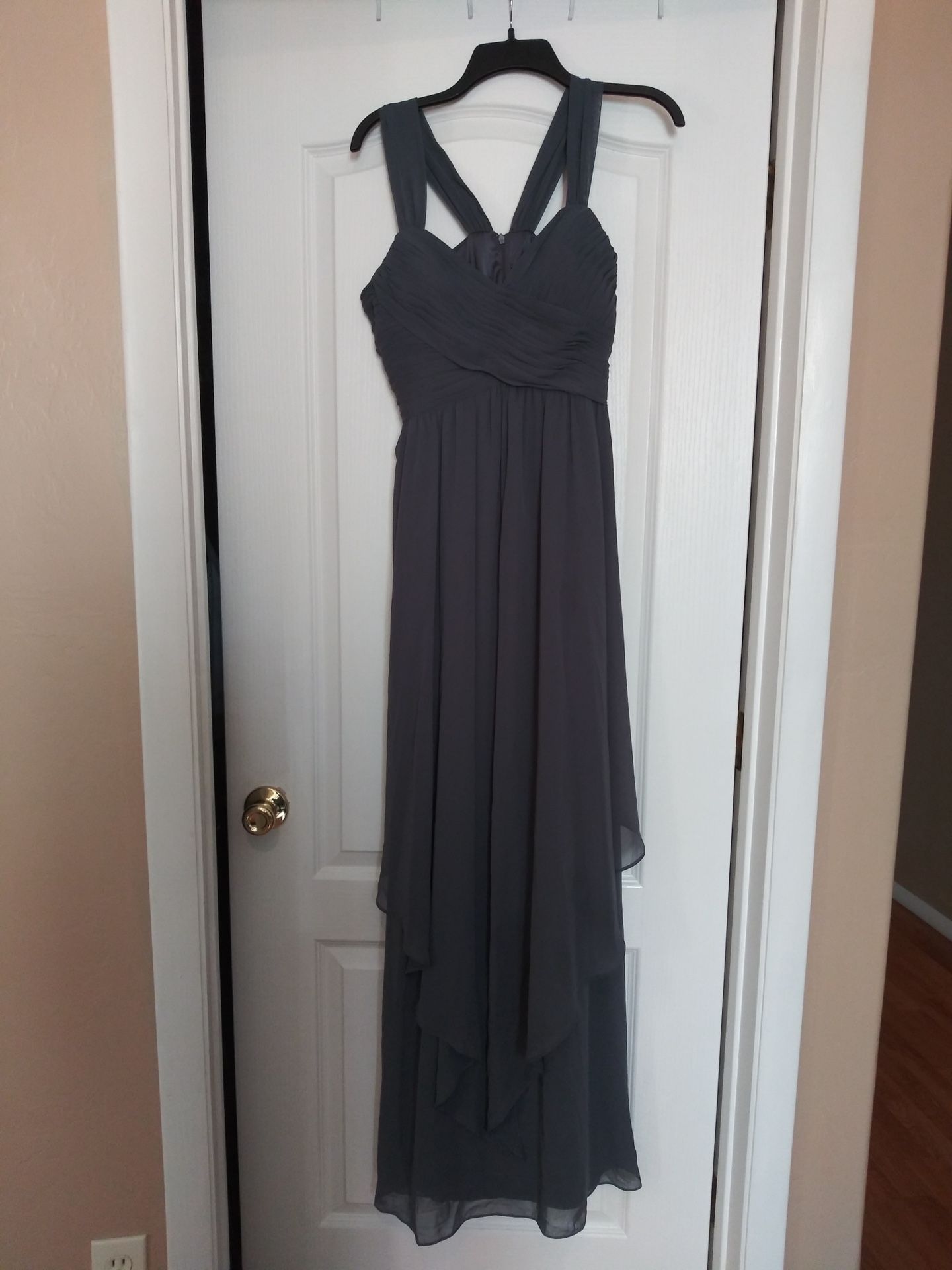 Grey Evening Dress