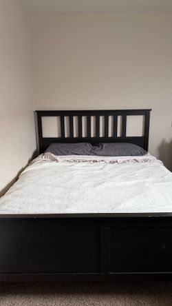 Queen Size Bed set with Chest of drawer and 2 night stands