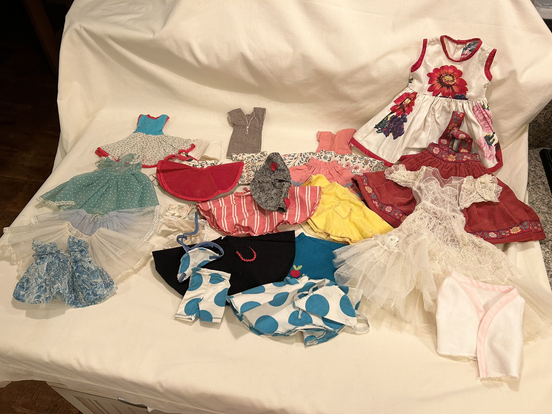 Vintage Handmade Barbie & Other Doll Clothes 