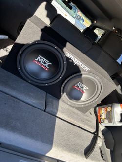MTX 12”x2 Subs