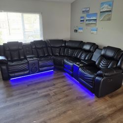 Power Recliner Sofa 