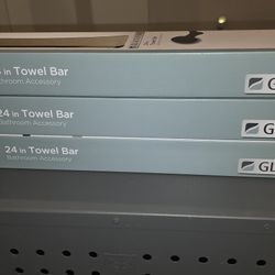 TOWEL BAR 24 Inches x3 $30 