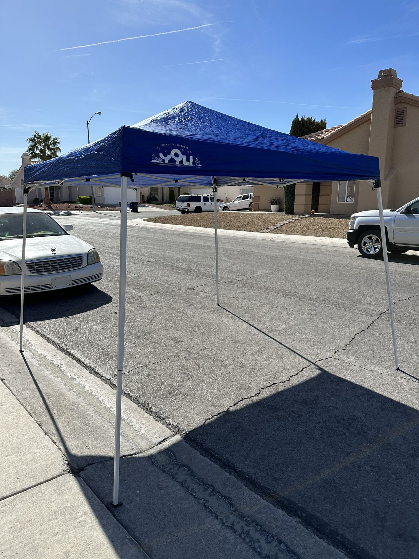 10x10 STRAIGHT LEG CANOPY100 SQUARE FEET OF SHADE for Sale in North Las ...
