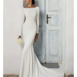 Justin Alexander Wedding Dress- Size 2