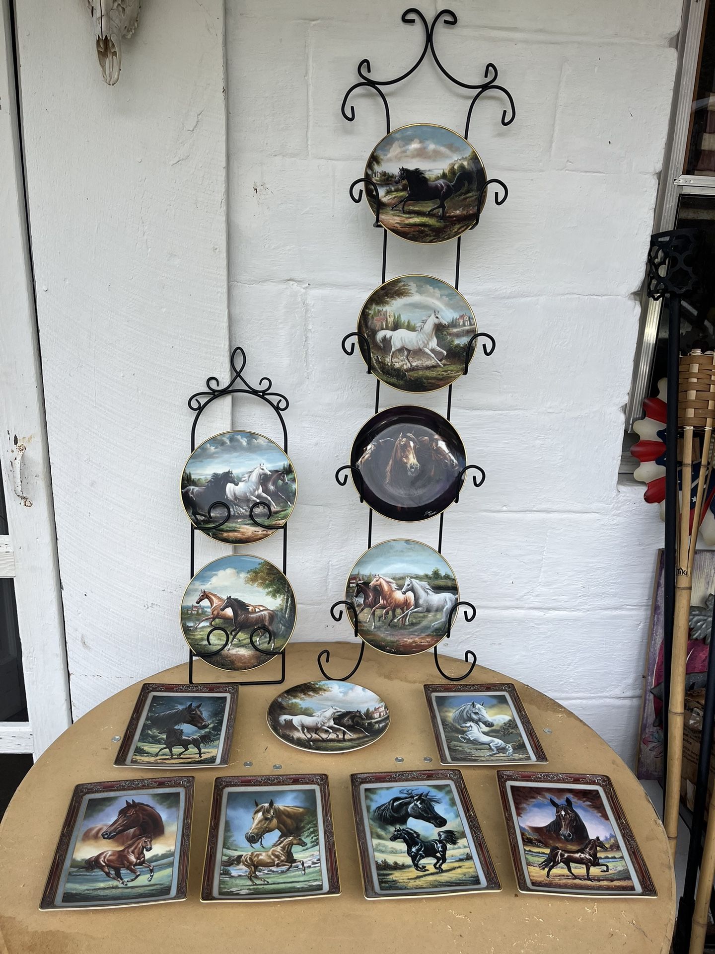 Collectable Horse Plates