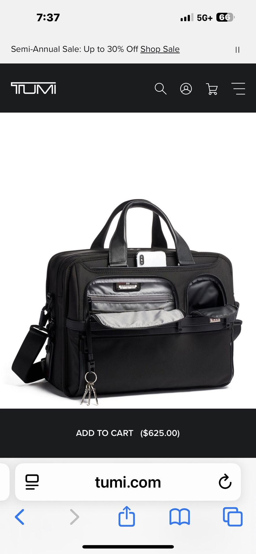 Tumi Briefcase