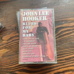 John Lee Hooker Cassette Tape