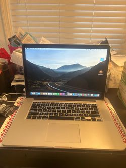Apple MacBook Pro A1398-15”-2.8ghzI7,512gb,16gb,Webcam,Wireless-2015