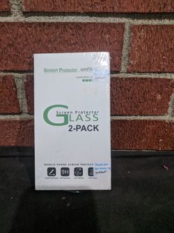 Glass screen protector 2-pack for iPhone 8,7,6S and 6