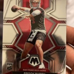 2022 Panini Mosaic #367 Brock Purdy Rookie Card