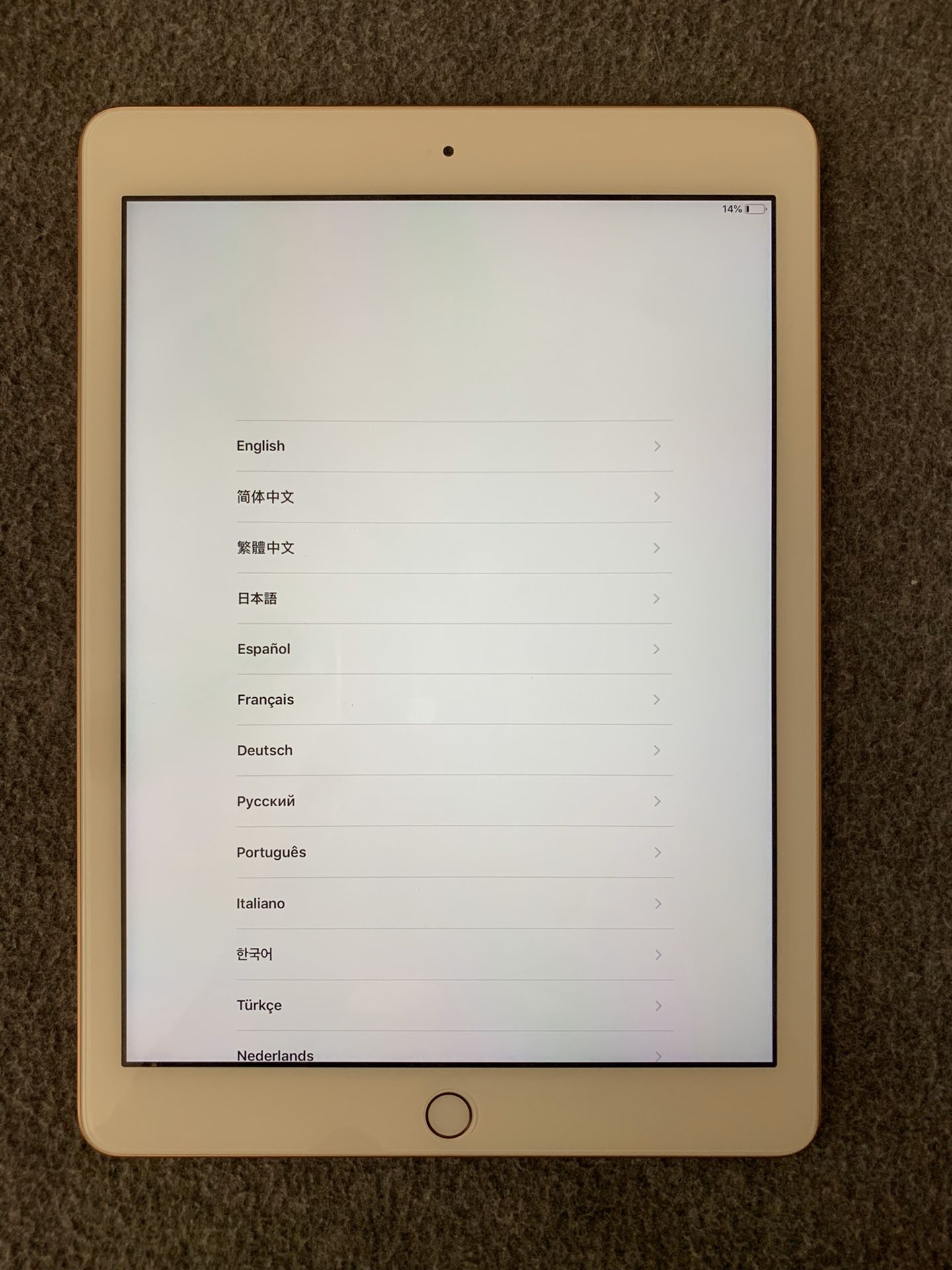 Apple iPad 6th generation (Includes case shown)