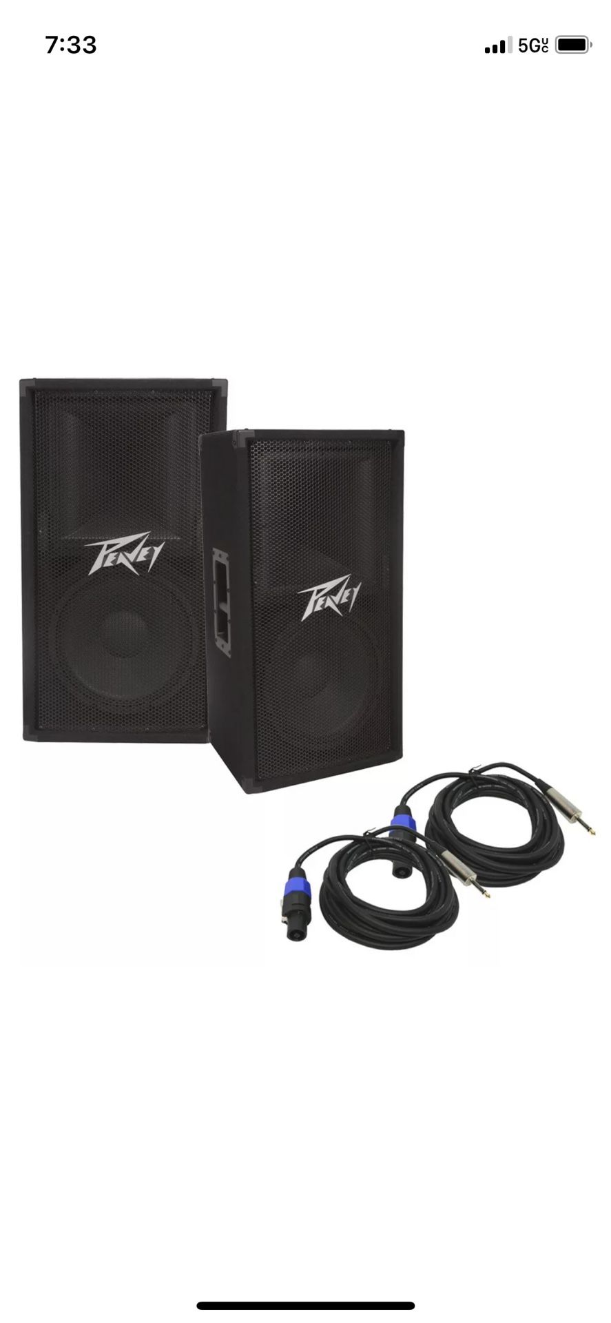 Peavy Speakers