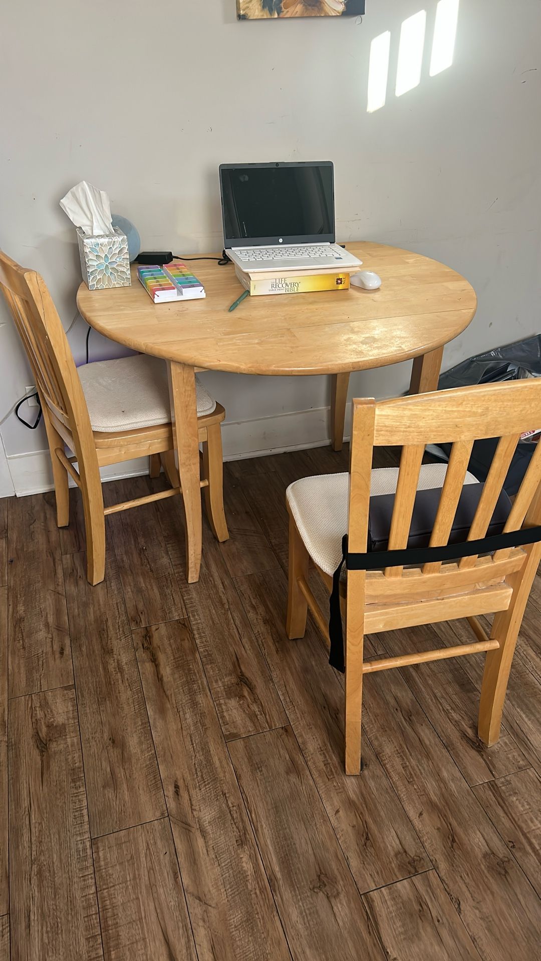 Table With 2 Chairs
