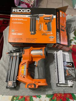 Ridgid  Brand Nailer18v Brushless