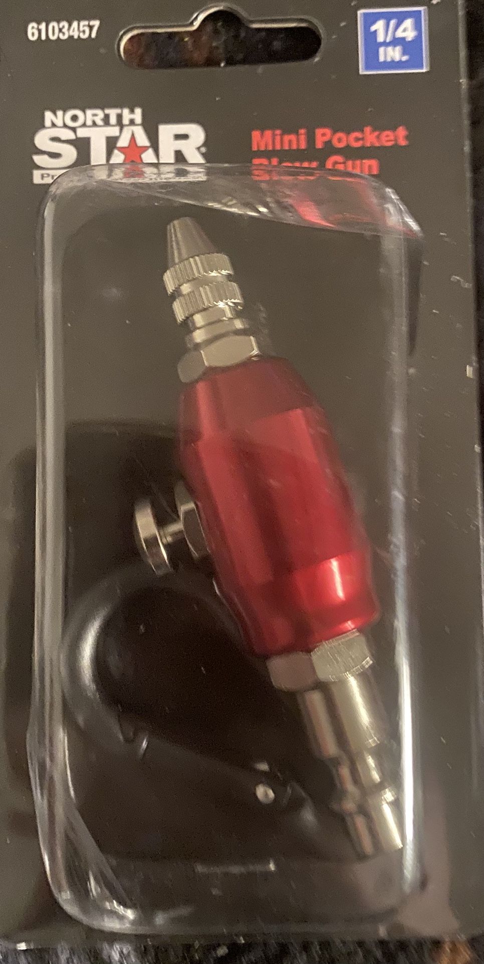 NorthStar Mini Pocket Blow Gun with 1/4in. Coupler